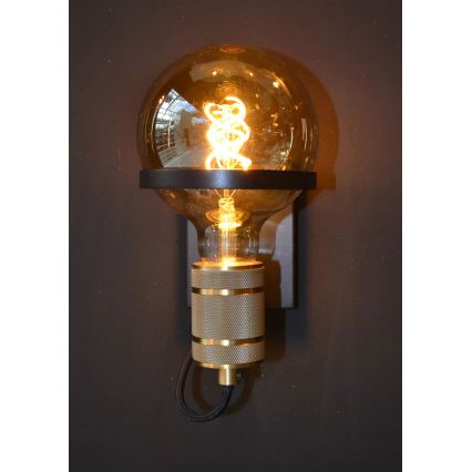 Lucide 30271/01/30 - Zidna lampa OTTELIEN 1xE27/60W/230V crno