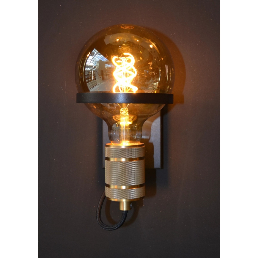 Lucide 30271/01/30 - Zidna lampa OTTELIEN 1xE27/60W/230V crno