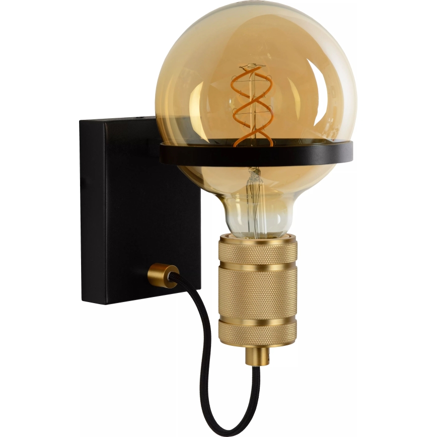 Lucide 30271/01/30 - Zidna lampa OTTELIEN 1xE27/60W/230V crno