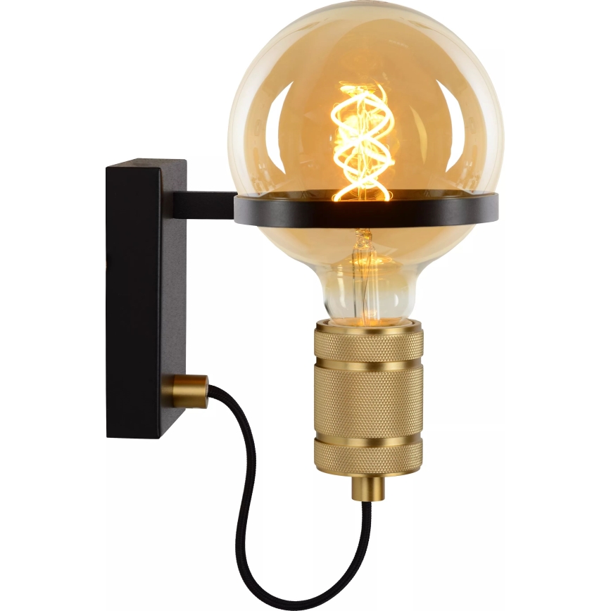 Lucide 30271/01/30 - Zidna lampa OTTELIEN 1xE27/60W/230V crno