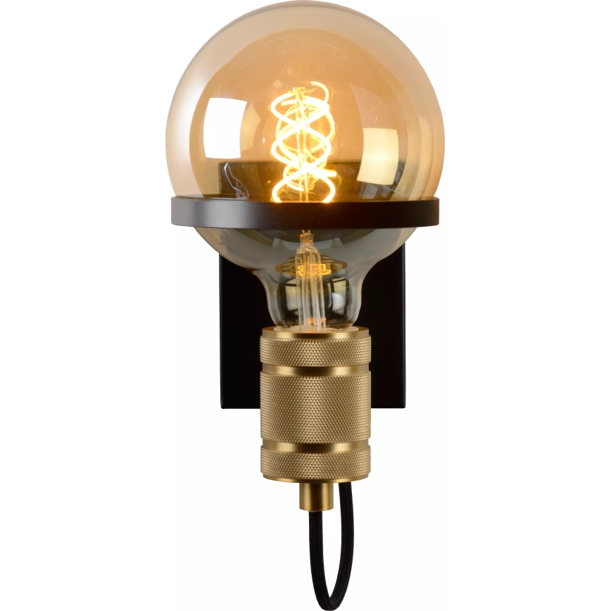 Lucide 30271/01/30 - Zidna lampa OTTELIEN 1xE27/60W/230V crno