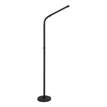 Lucide 36712/04/30 - LED Prigušiva dodirna stojeća lampa GILLY LED/6W/230V 4000 mAh crno