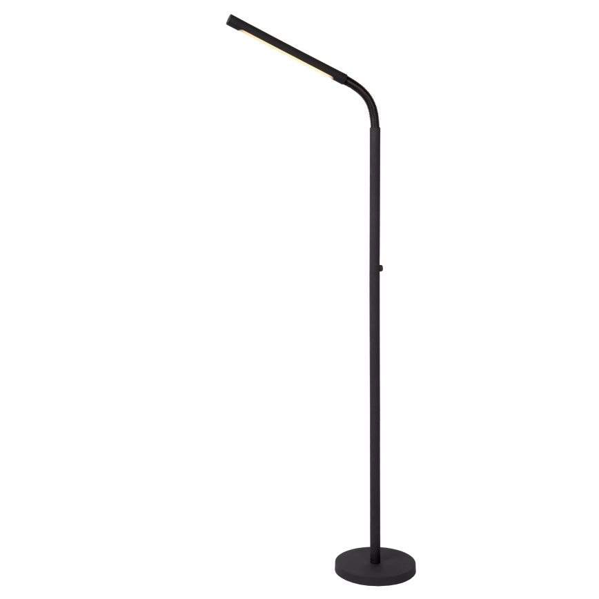 Lucide 36712/04/30 - LED Prigušiva dodirna stojeća lampa GILLY LED/6W/230V 4000 mAh crno