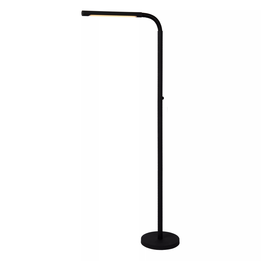 Lucide 36712/04/30 - LED Prigušiva dodirna stojeća lampa GILLY LED/6W/230V 4000 mAh crno