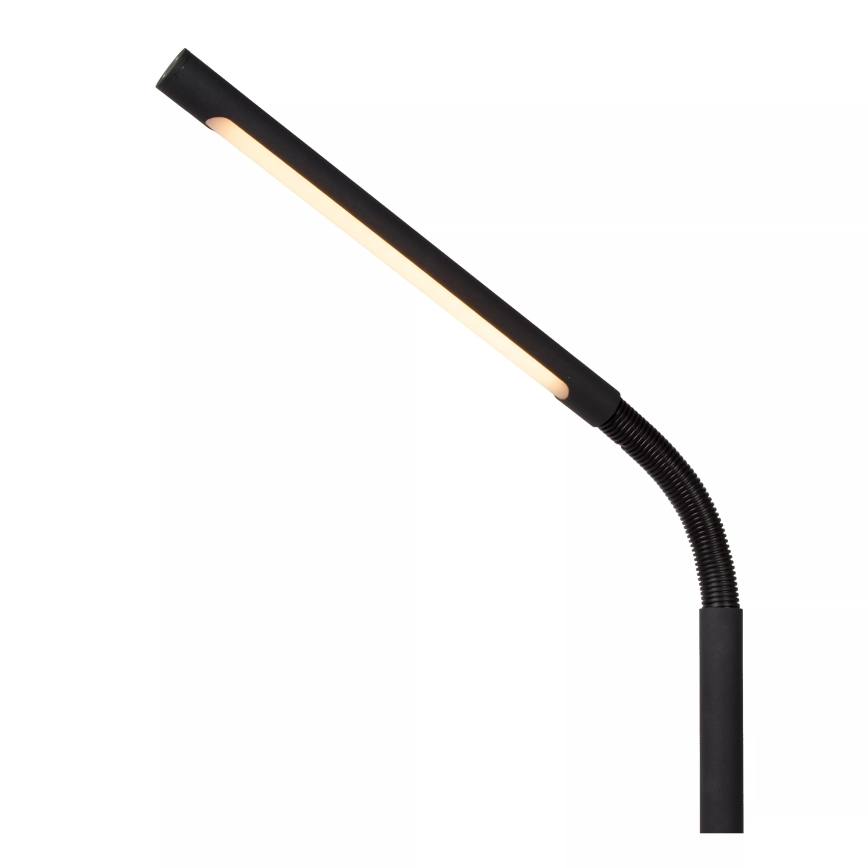 Lucide 36712/04/30 - LED Prigušiva dodirna stojeća lampa GILLY LED/6W/230V 4000 mAh crno