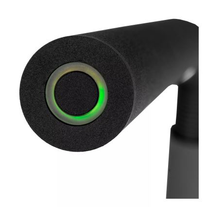Lucide 36712/04/30 - LED Prigušiva dodirna stojeća lampa GILLY LED/6W/230V 4000 mAh crno