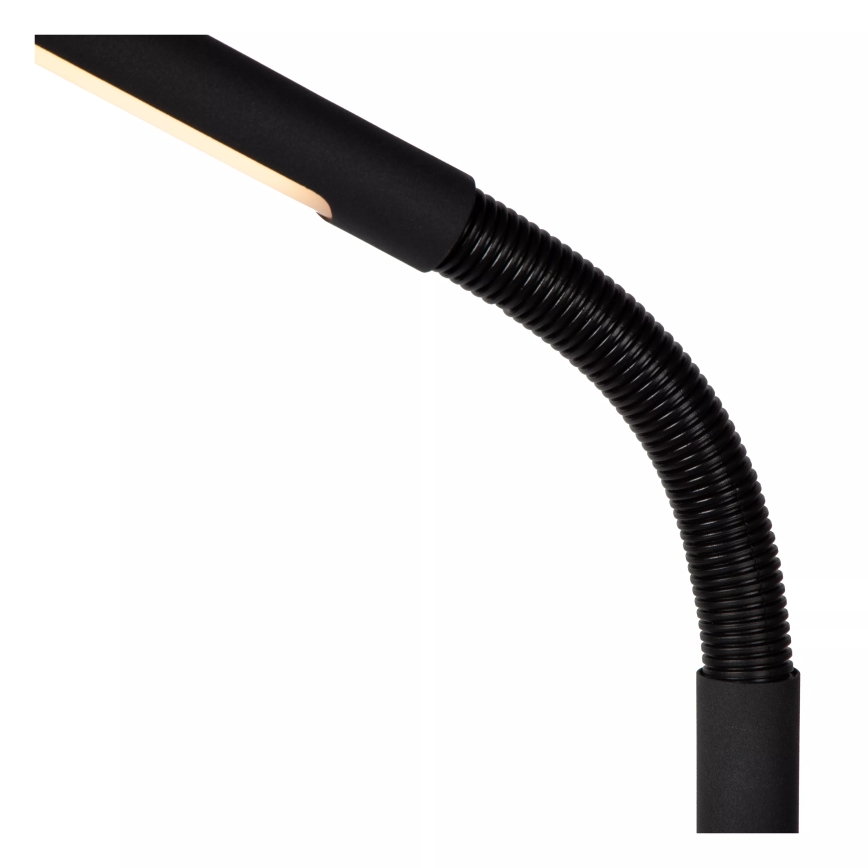 Lucide 36712/04/30 - LED Prigušiva dodirna stojeća lampa GILLY LED/6W/230V 4000 mAh crno