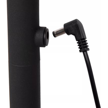 Lucide 36712/04/30 - LED Prigušiva dodirna stojeća lampa GILLY LED/6W/230V 4000 mAh crno