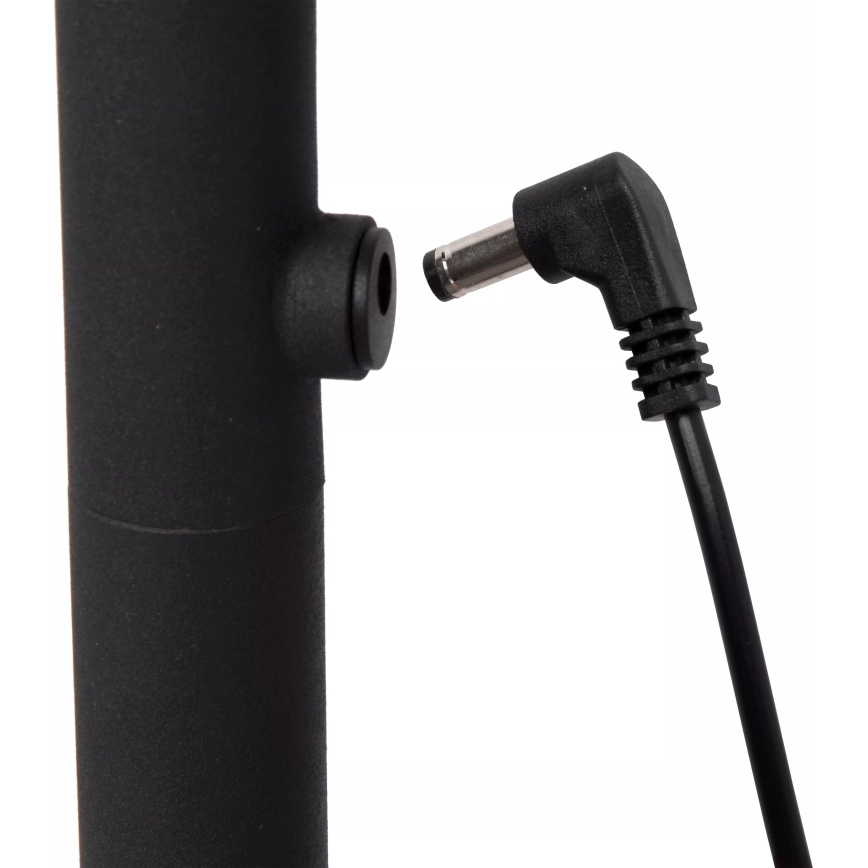 Lucide 36712/04/30 - LED Prigušiva dodirna stojeća lampa GILLY LED/6W/230V 4000 mAh crno