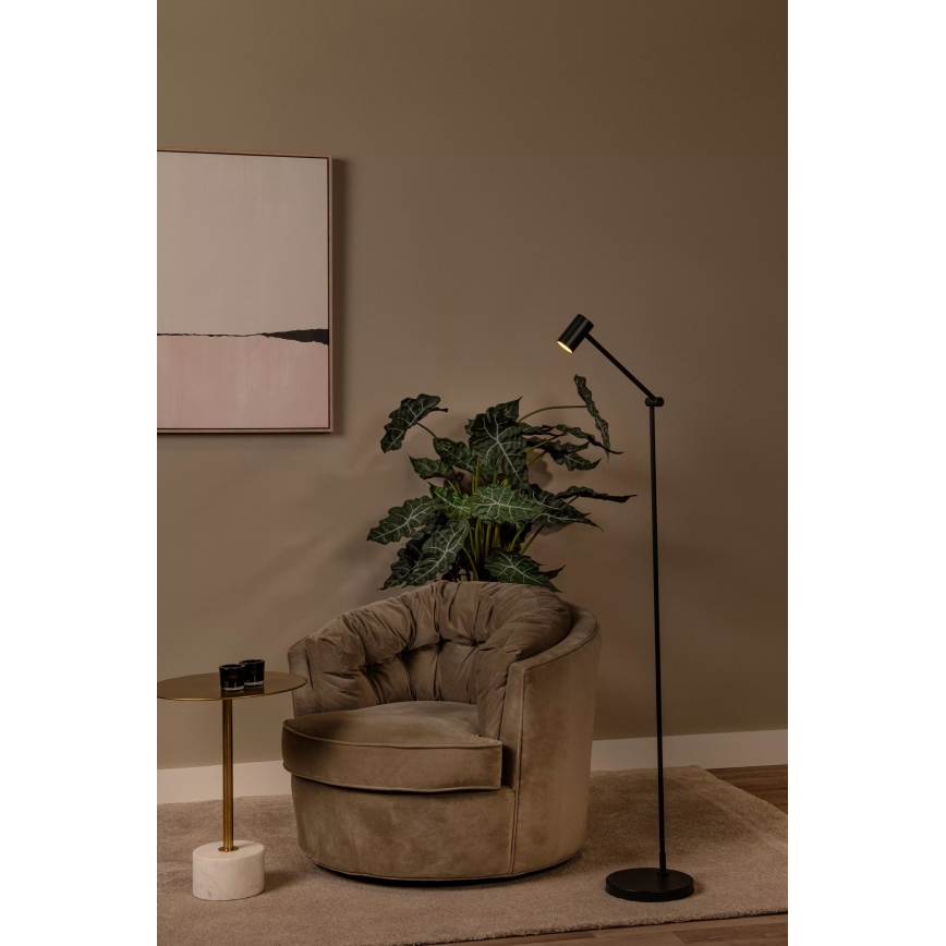 Lucide 36722/03/30 - LED Prigušiva dodirna stojeća lampa TIPIK LED/3W/230V crno