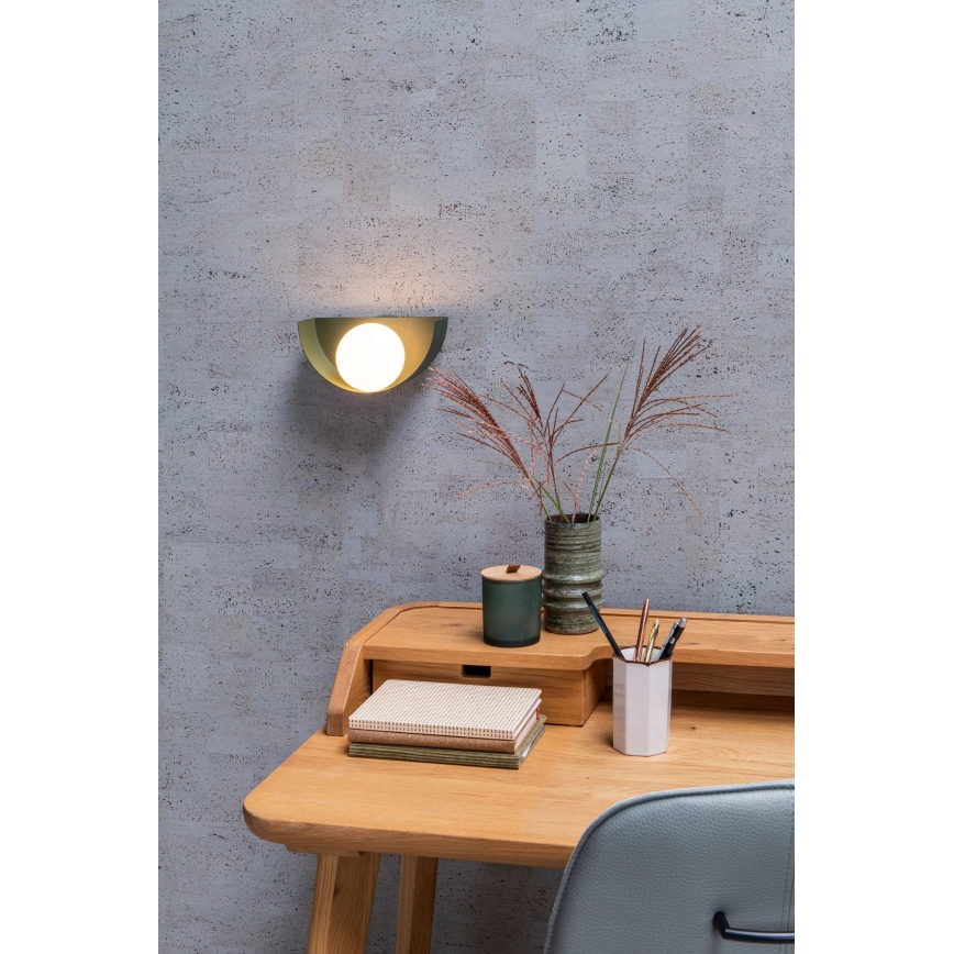 Lucide 45201/01/33 - Zidna lampa BENNI 1xG9/28W/230V zelena