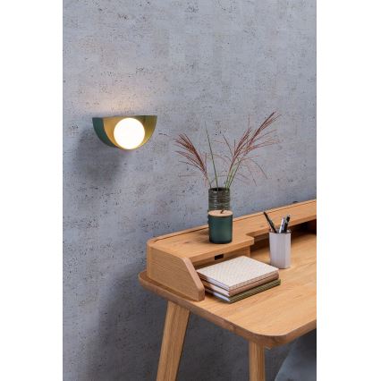 Lucide 45201/01/33 - Zidna lampa BENNI 1xG9/28W/230V zelena