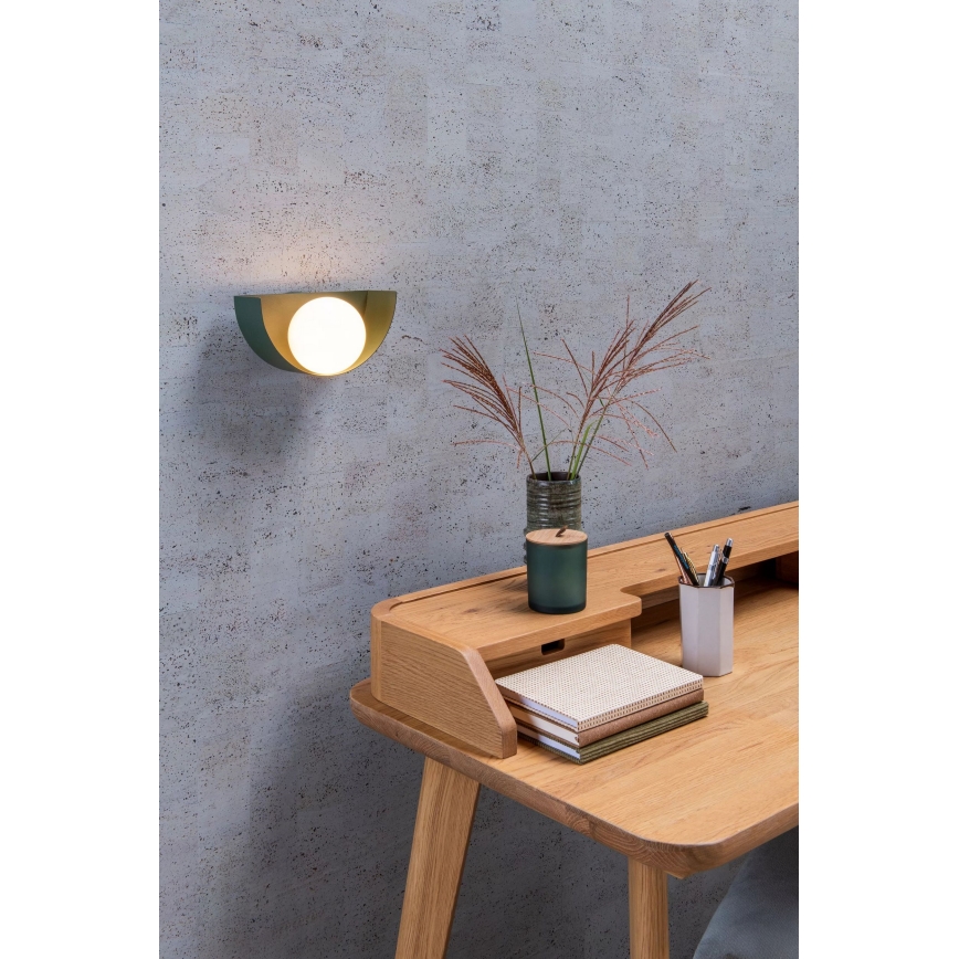 Lucide 45201/01/33 - Zidna lampa BENNI 1xG9/28W/230V zelena