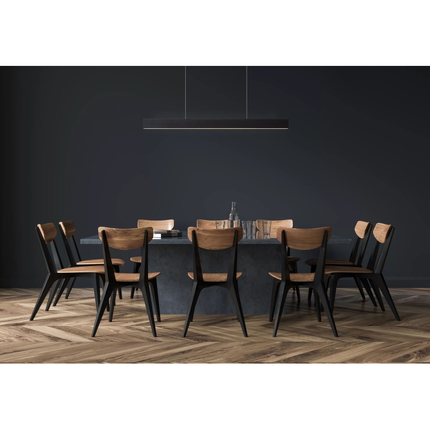 Lucide 45455/36/30 - LED Prigušivi luster na sajli RAYA LED/36W/230V 119 cm crno