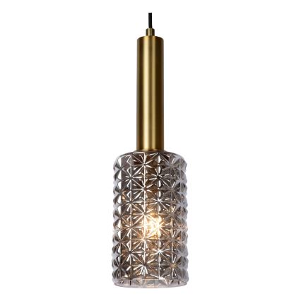 Lucide 45498/07/02 - Luster na sajli CORALIE 7xE27/40W/230V crno/mesing
