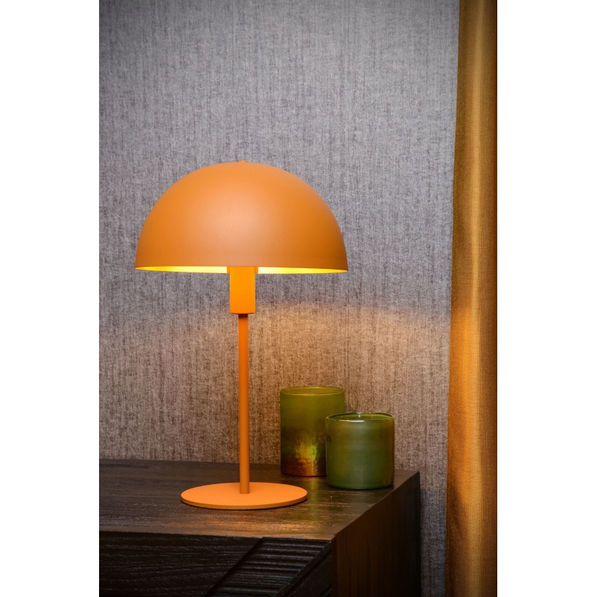 Lucide 45596/01/44 - Stona lampa SIEMON 1xE14/25W/230V narandžasta