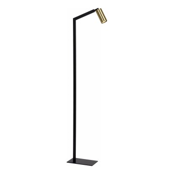 Lucide 45799/01/30 - Podna lampa SYBIL 1xGU10/35W/230V crno/zlatna