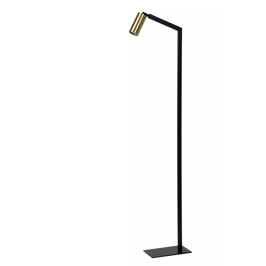 Lucide 45799/01/30 - Podna lampa SYBIL 1xGU10/35W/230V crno/zlatna