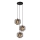 Lucide 46413/13/65 - Luster na sajli MEDINE 3xE27/40W/230V dimno