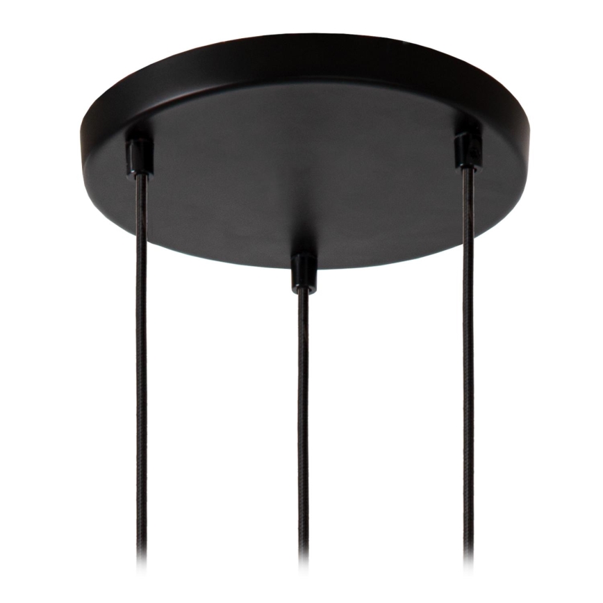 Lucide 46413/13/65 - Luster na sajli MEDINE 3xE27/40W/230V dimno
