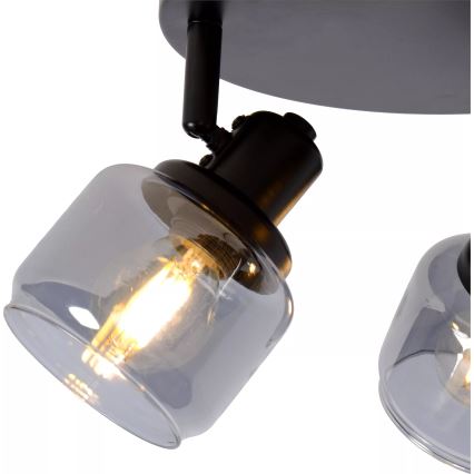 Lucide 77979/13/30 - Reflektorska lampa BJORN 3xE14/40W/230V crno