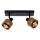 Lucide 77980/02/30 - Reflektorska lampa RAFA 2xE14/40W/230V crno/bronzana