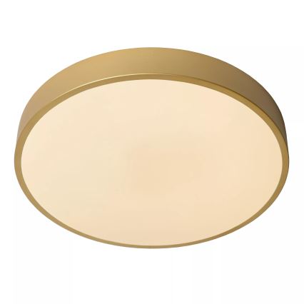 Lucide 79185/40/02 - LED Prigušiva plafonjera UNAR LED/24W/230V pr. 39,5 cm zlatna