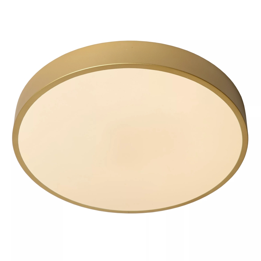Lucide 79185/40/02 - LED Prigušiva plafonjera UNAR LED/24W/230V pr. 39,5 cm zlatna