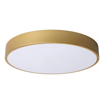 Lucide 79185/40/02 - LED Prigušiva plafonjera UNAR LED/24W/230V pr. 39,5 cm zlatna