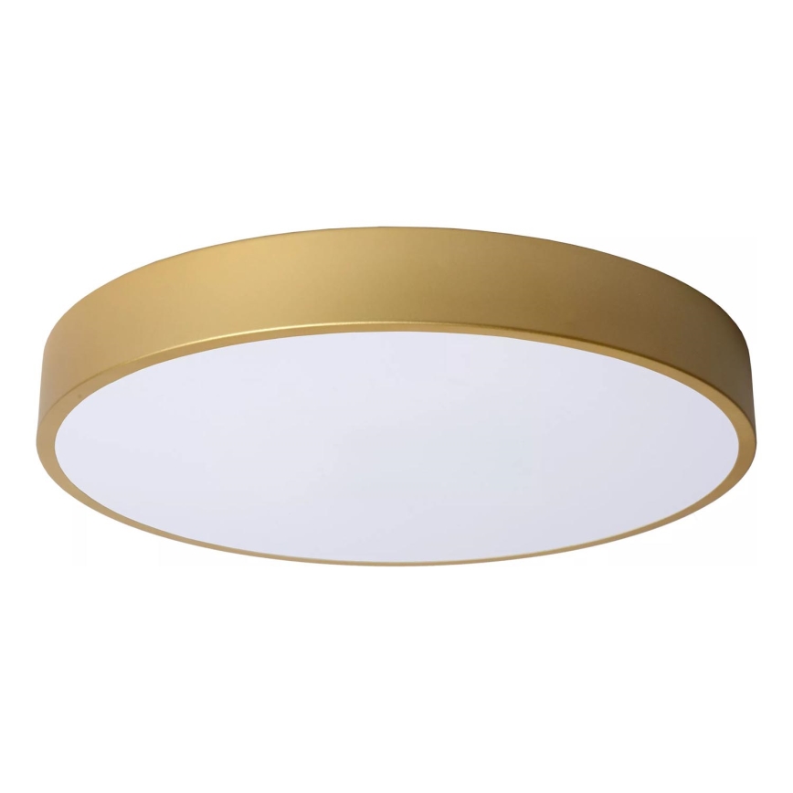 Lucide 79185/40/02 - LED Prigušiva plafonjera UNAR LED/24W/230V pr. 39,5 cm zlatna