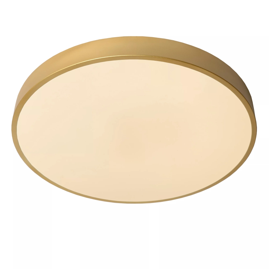 Lucide 79185/50/02 - LED Prigušiva plafonjera UNAR LED/36W/230V pr. 49,5 cm zlatna