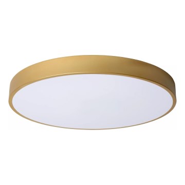 Lucide 79185/50/02 - LED Prigušiva plafonjera UNAR LED/36W/230V pr. 49,5 cm zlatna