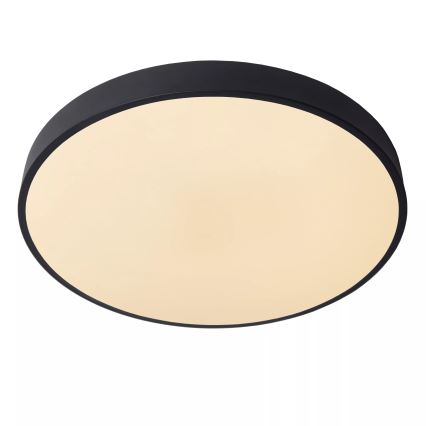 Lucide 79185/50/30 - LED Prigušiva plafonjera UNAR LED/36W/230V pr. 49,5 cm crno