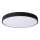 Lucide 79185/50/30 - LED Prigušiva plafonjera UNAR LED/36W/230V pr. 49,5 cm crno