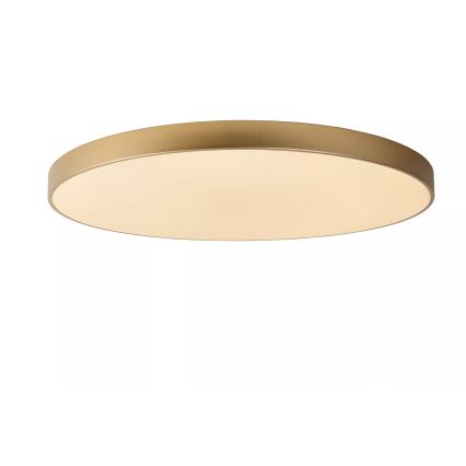 Lucide 79185/80/02 - LED Prigušiva plafonjera UNAR LED/80W/230V pr. 80 cm zlatna