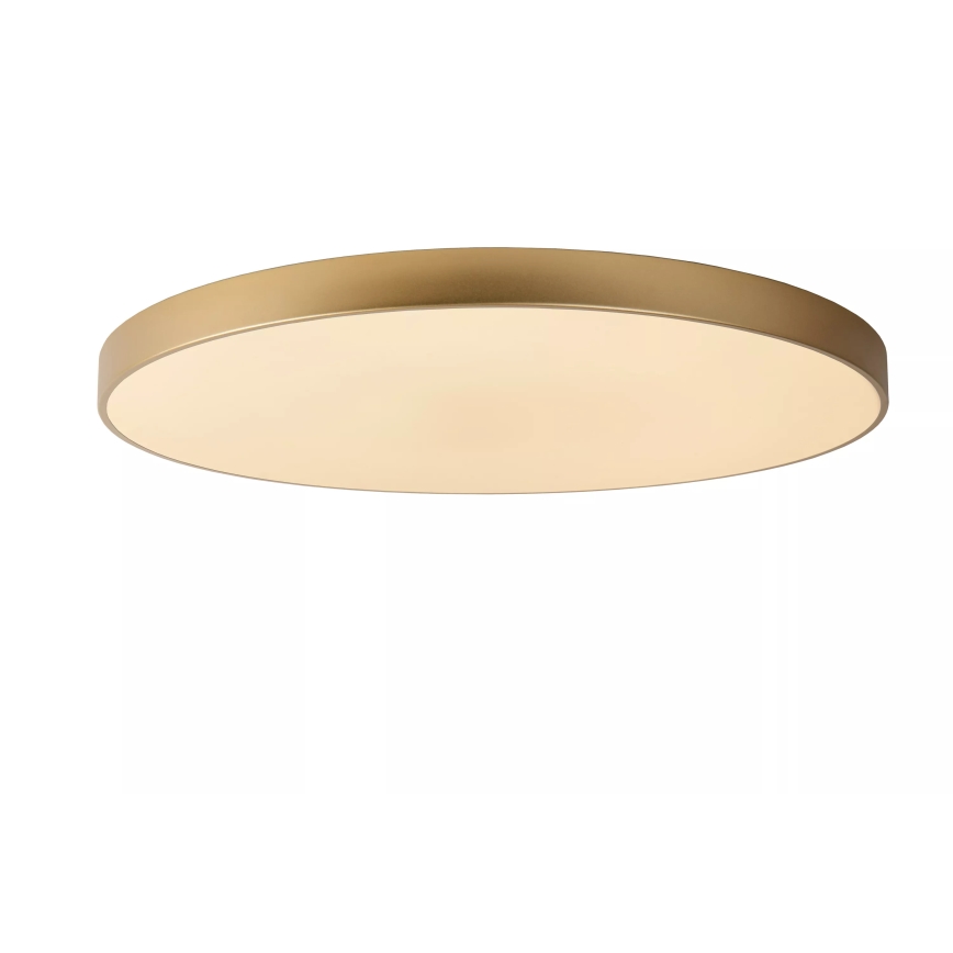 Lucide 79185/80/02 - LED Prigušiva plafonjera UNAR LED/80W/230V pr. 80 cm zlatna