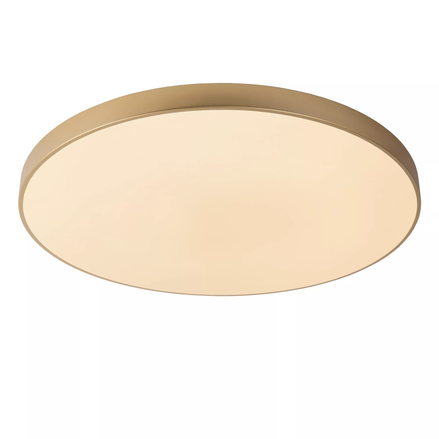 Lucide 79185/80/02 - LED Prigušiva plafonjera UNAR LED/80W/230V pr. 80 cm zlatna