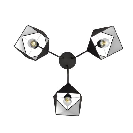 Luster ADAMANT 3xE27/15W/230V crno