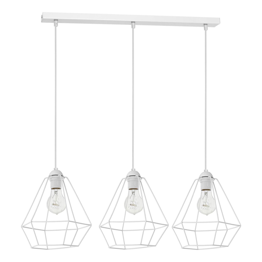 Luster ALMA 3xE27/60W/230V bela