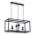 Luster CARDIFF 4xE14/60W/230V crno