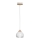 Luster DAMA 1xE27/60W/230V bela