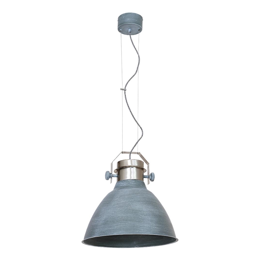 Luster EDGAR 1 1xE27/60W beton nikl