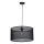 Luster FELIX 1xE27/60W/230V crno