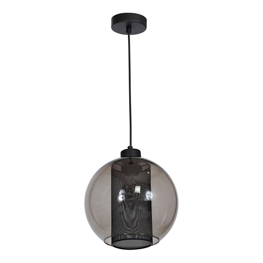 Luster FUNA 1xE27/60W/230V crno