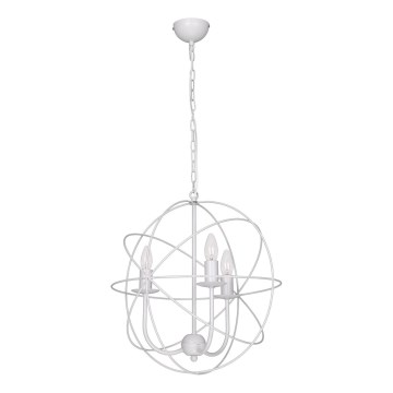 Luster GLOBE 3 3xE14/60W bela