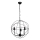 Luster GLOBE 3 3xE14/60W crno
