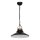 Luster IRON 1 1xE27/60W crno/antic mesing