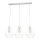 Luster KARO 3xE27/15W/230V bela