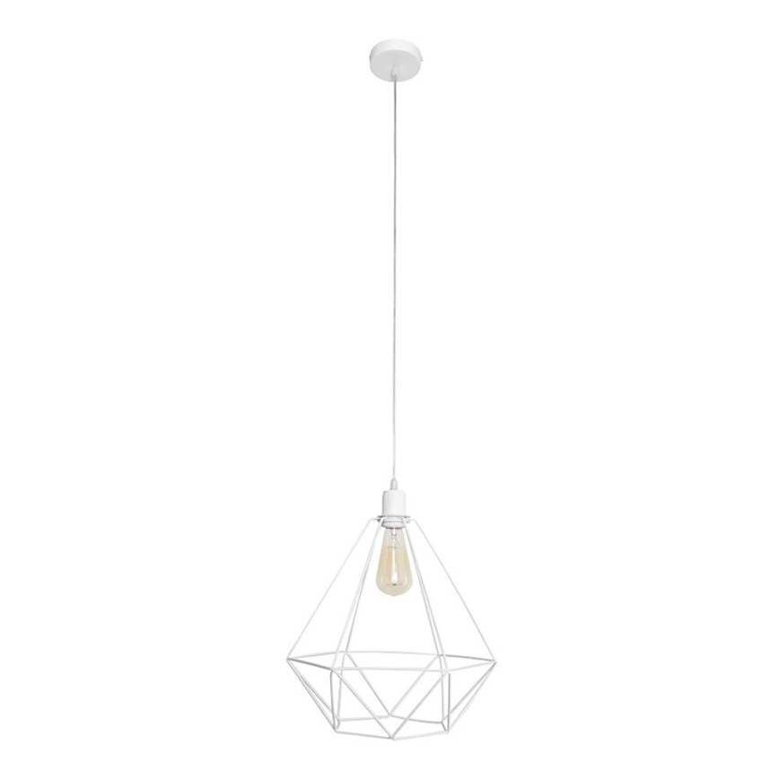Luster KARO LARGE 1xE27/15W/230V bela