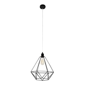 Luster KARO LARGE 1xE27/15W/230V crno